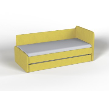 Тахта мягкая Айрис микровелюр с доп. спальным местом 