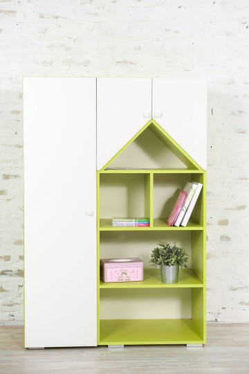 Шкаф-стеллаж домик МДФ