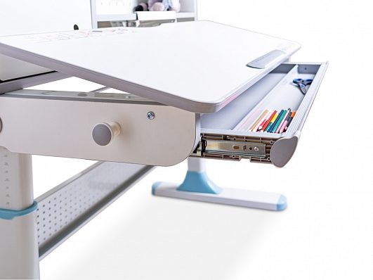 Детский стол Mealux Edmonton Multicolor Lite (BD-610) с полкой