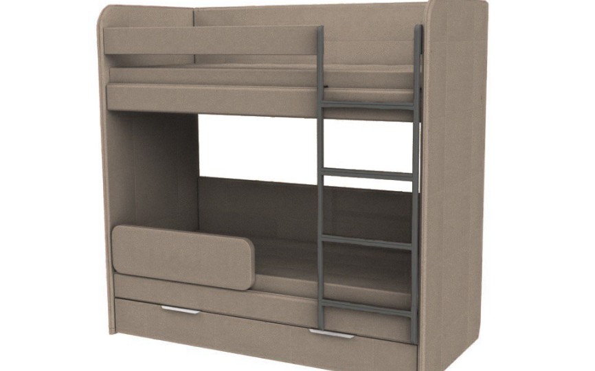 Кровать двухъярусная "Бондо" 170х80 см Кровать двухъярусная "Бондо" 170х80 см