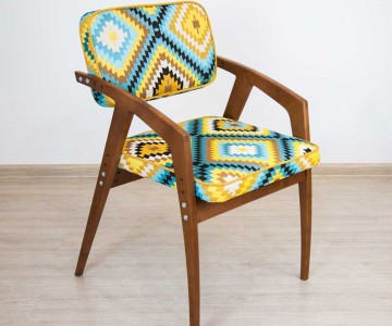 Стул регулируемый «Бруно» Узор (орех)