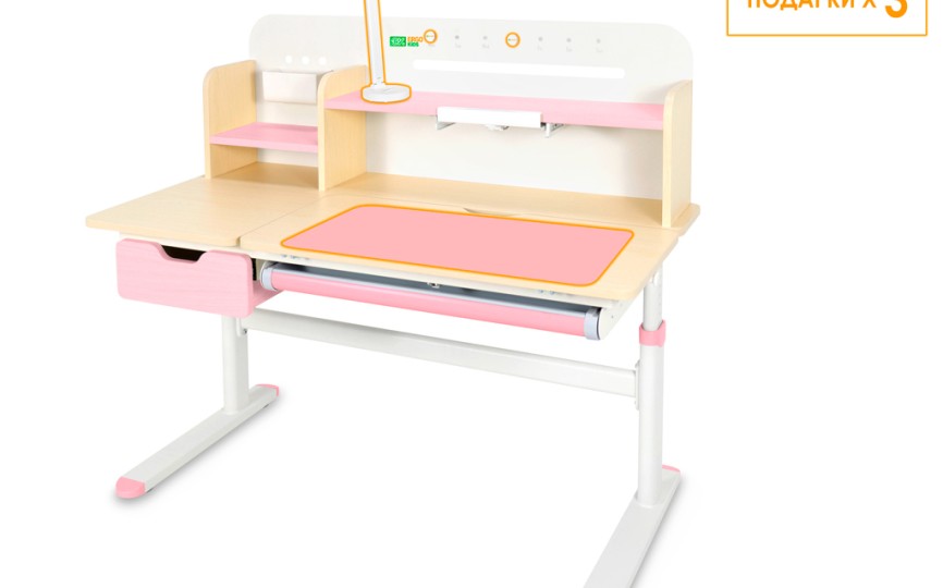 Детский стол Ergokids Bravo Maximus Plus (TH-360 Maximus Plus MG/BL)