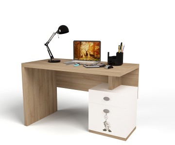 Стол письменный MIX Ловец снов (кремовый, цветной) Стол письменный MIX Ловец снов (кремовый, цветной)