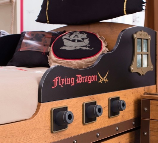 Детская комната для мальчика "BLACK PIRATE" Детская комната для мальчика "BLACK PIRATE"