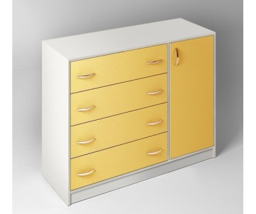 Комод детский 13/6 СВ Фанки Кидз Комод детский 13/6 СВ Фанки Кидз