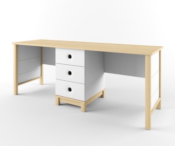 Стол письменный на два рабочих места "Робин Лайт" Стол письменный на два рабочих места "Робин Лайт"