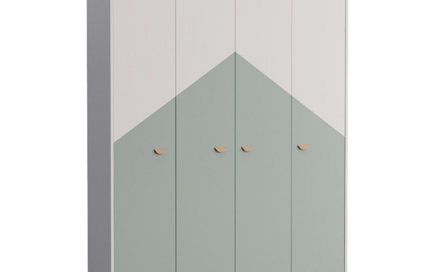 Шкаф 4-х дверный "GRETA"