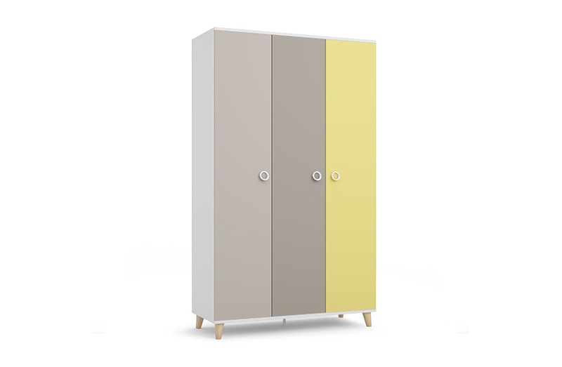 Шкаф 3-х створчатый Смарти Софт Ш3