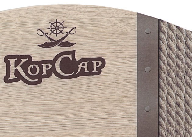 Детская комната "Pirat" ваниль для мальчика 