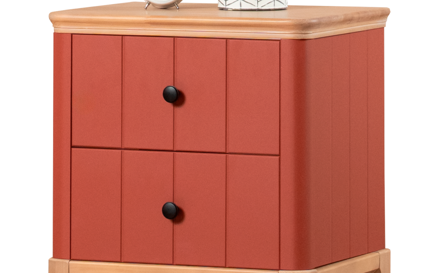 Тумба Грета №2, 3 прикроватная, 2 ящика