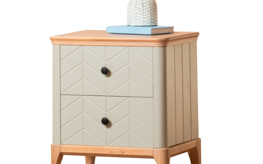 Тумба Грета №2, 3 прикроватная, 2 ящика