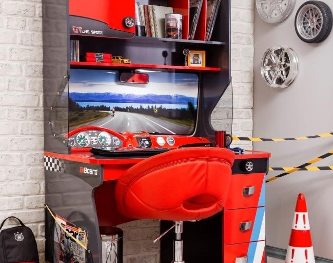 Стол письменный с приставкой "CHAMPION RACER"