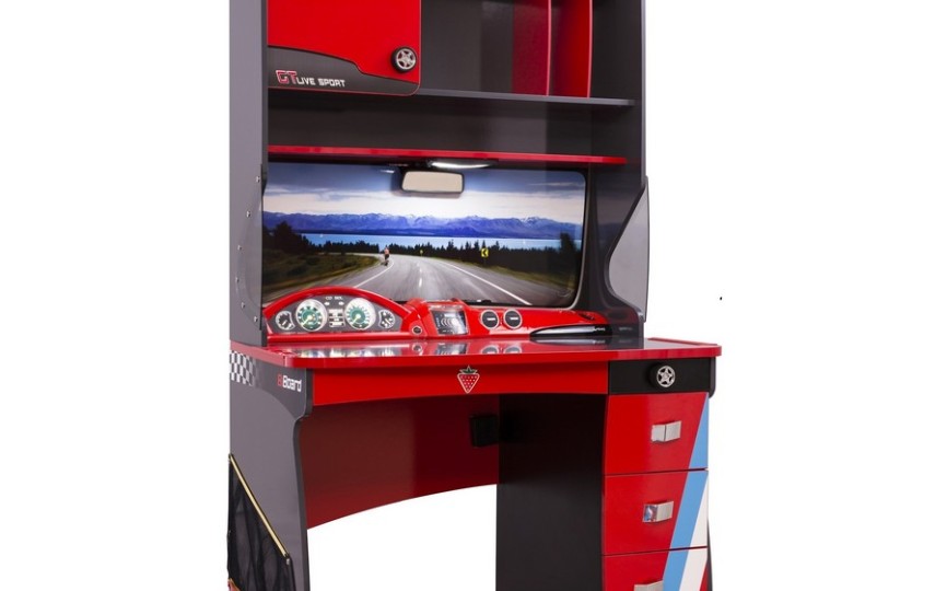 Стол письменный с приставкой "CHAMPION RACER"