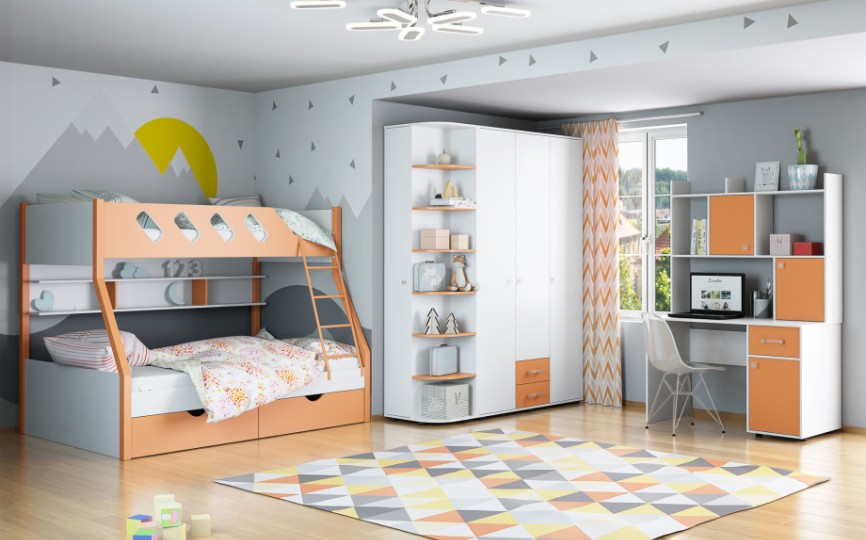 Детская комната "Дельта" комплект 16