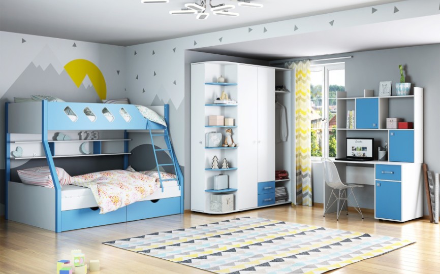 Детская комната "Дельта" комплект 16