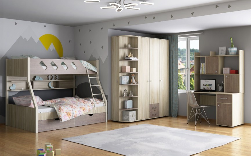 Детская комната "Дельта" комплект 16