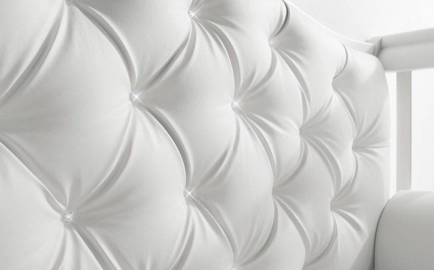 Кроватка - диван трансформер Erbesi Soft/Soft Bottoni (Софт/Софт Боттони) с мягкой спинкой