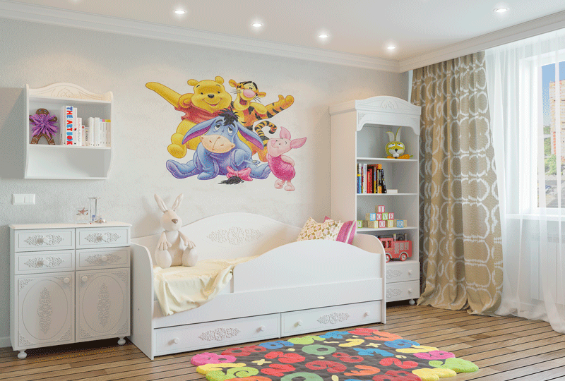 Набор мебели для детской Ассоль №1 Белый