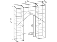 Шкаф-Дом  "GRETA"