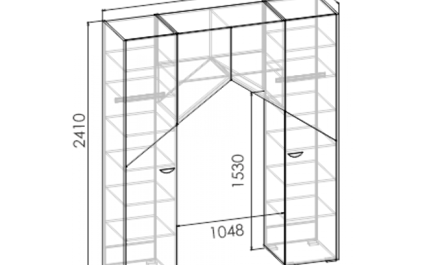 Шкаф-Дом  "GRETA"