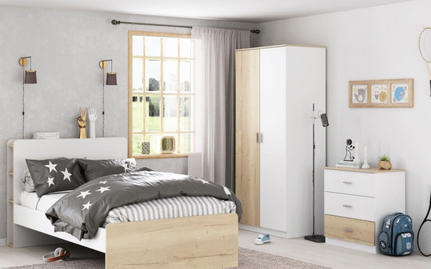 Шкаф для одежды ДЕЛЬТА Лофт 13.02 White Шкаф для одежды ДЕЛЬТА Лофт 13.02 White