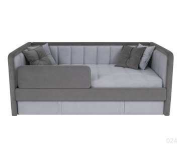 Кровать мягкая "Дабл" 170 с дополнительным спальным местом 