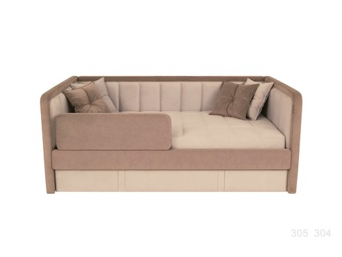 Кровать мягкая "Дабл" 170 с дополнительным спальным местом 