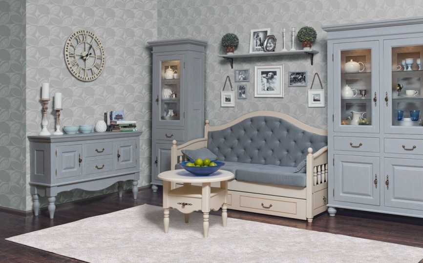 Комод Бьёрт на высоких ножках 1-40