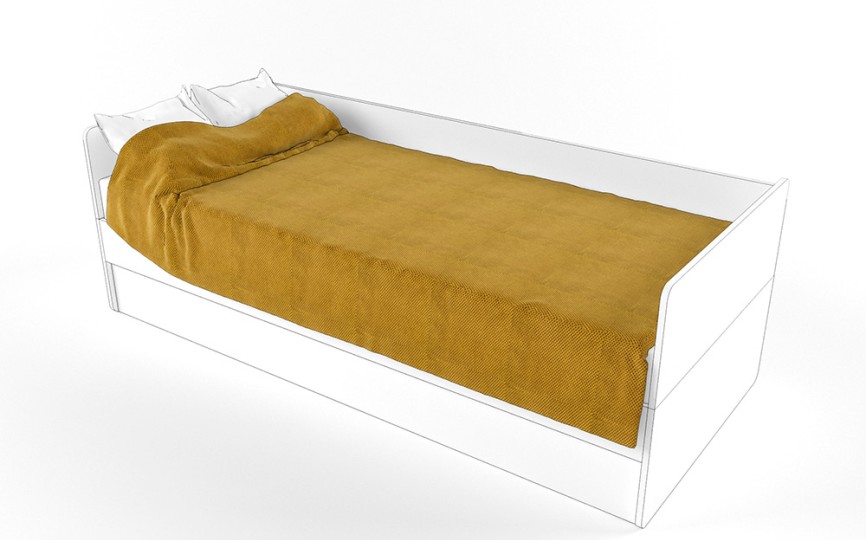 Покрывало для кровати (38 попугаев)     