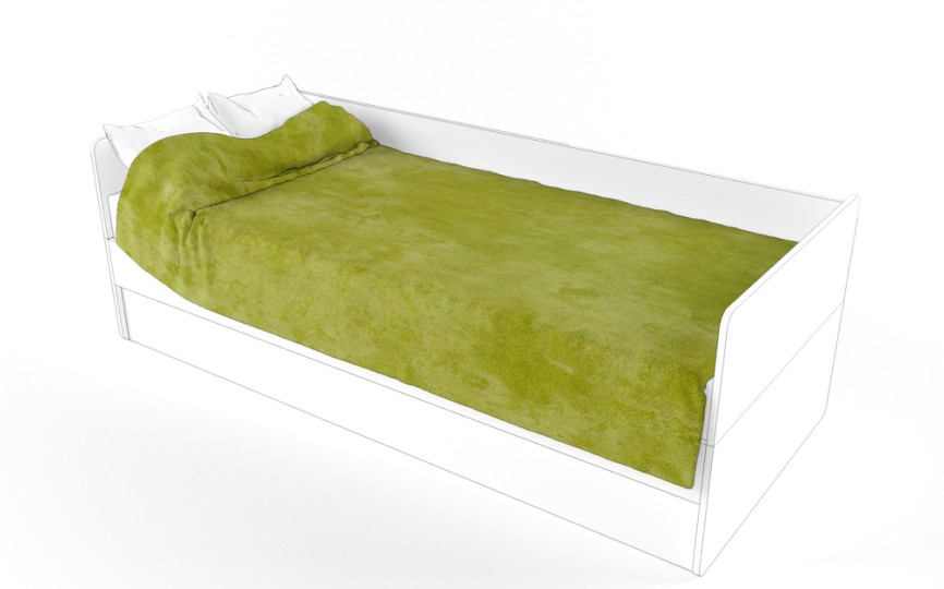 Покрывало для кровати (38 попугаев)     