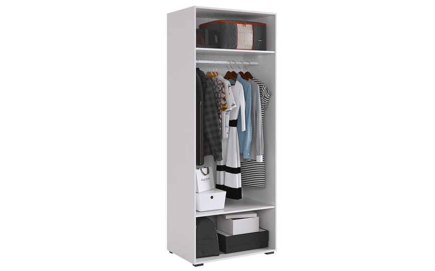 Шкаф двухдверный Ева 102.01 со штангой