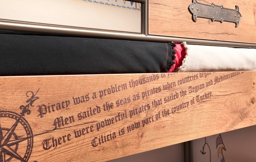 Детская комната для 2х мальчиков "BLACK PIRATE" 