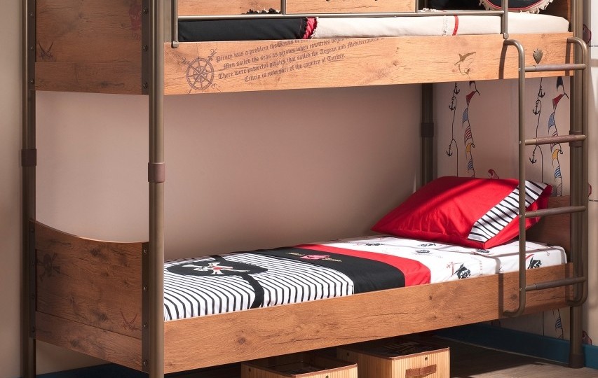 Детская комната для 2х мальчиков "BLACK PIRATE" 