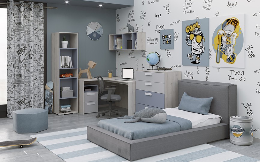 Стол С2 левый/правый "Румика SKY"