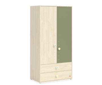 Двухдверный шкаф Montes Natural