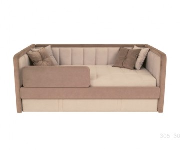 Кровать мягкая "Дабл" 180 с дополнительным спальным местом  