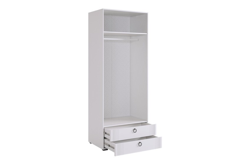 Шкаф двухдверный Ева 103.01 с ящиками