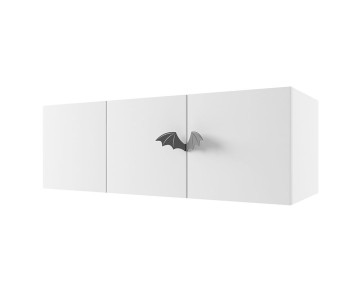 Антресоль 3-х дверная Мишель Белый, глубина 45