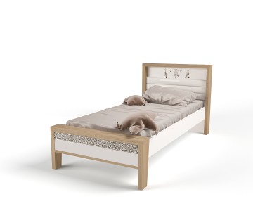 Кровать №1 MIX Ловец снов (кремовый, цветной)