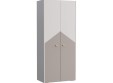 Шкаф 2-х дверный со штангой Грета 
