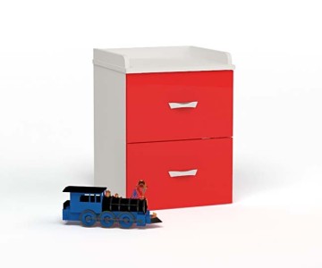 Тумбочка прикроватная "Champion" красная