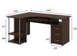 Стол компьютерный С-237 венге