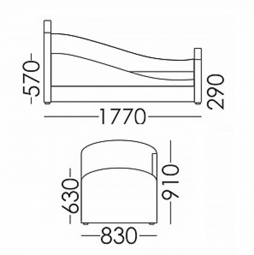 Кроватка с мягкими бортиками "Корона" 