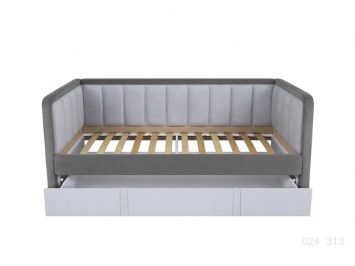 Кровать мягкая "Дабл" 190 с дополнительным спальным местом 