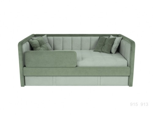 Кровать мягкая "Дабл" 190 с дополнительным спальным местом 