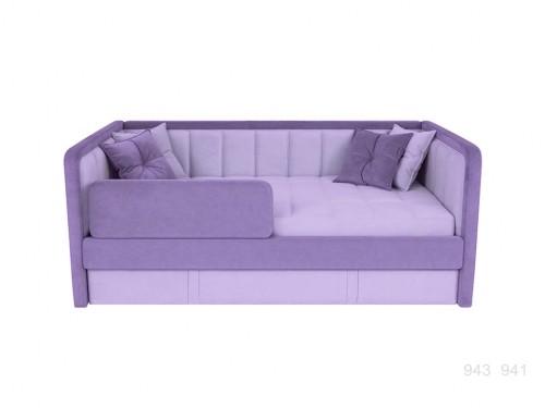 Кровать мягкая "Дабл" 190 с дополнительным спальным местом 