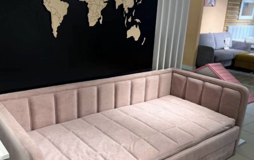 Кровать мягкая "Дабл" 190 с дополнительным спальным местом 