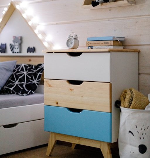 Комод малый Тимберика Кидс №2 на ножках