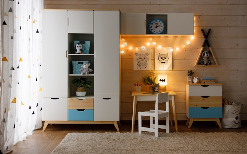 Комод малый Тимберика Кидс №2 на ножках