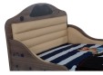 Кровать "Pirat №2" 160*90 с высоким изножьем